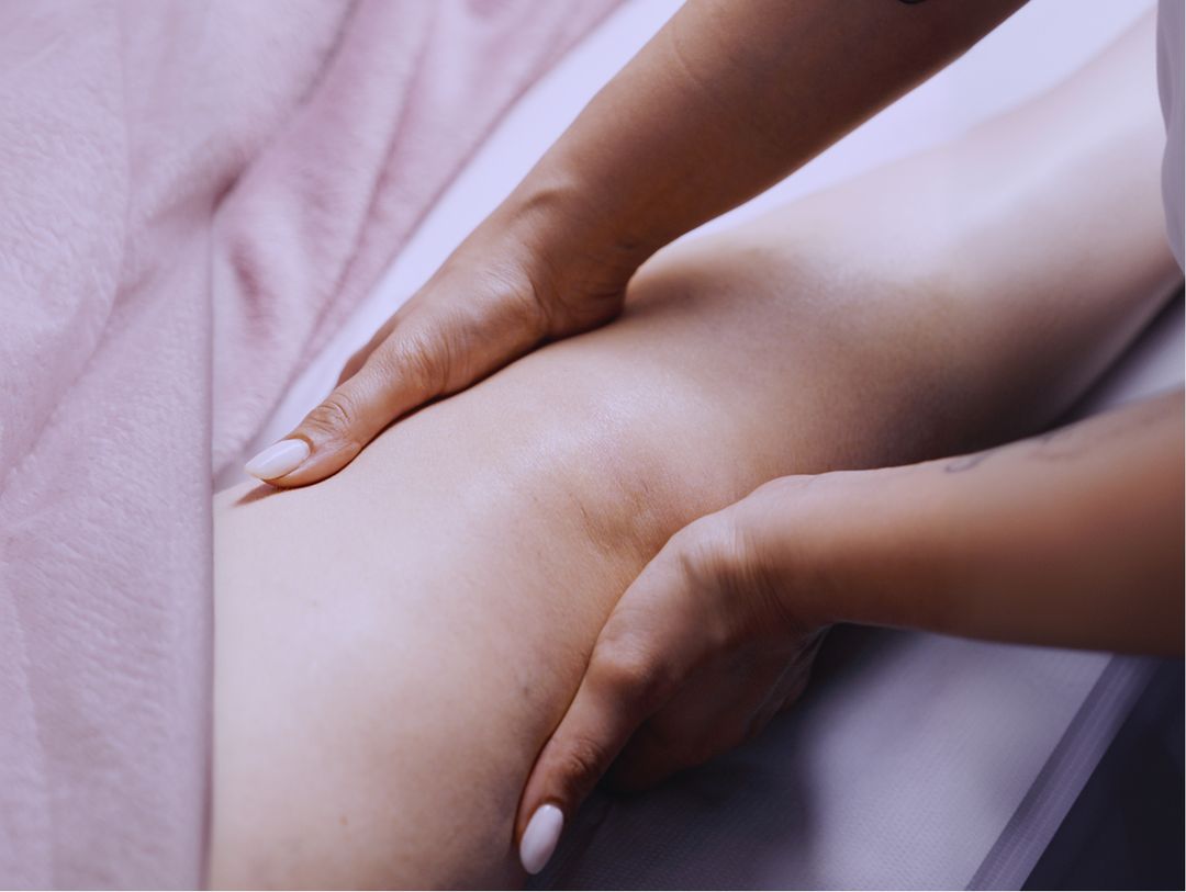 Trattamento linfodrenante per gambe pesanti